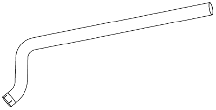 Dinex Uitlaatpijp 47758