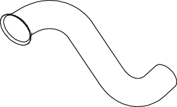 Dinex Uitlaatpijp 48112