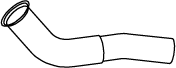 Dinex Uitlaatpijp 48116