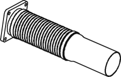 Dinex Uitlaatpijp 48134