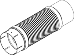 Dinex Uitlaatpijp 48168