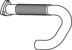 Dinex Uitlaatpijp 49172