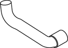 Dinex Uitlaatpijp 49284