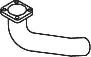 Dinex Uitlaatpijp 49287