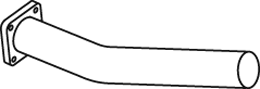 Dinex Uitlaatpijp 49298