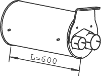 Dinex Middendemper 49396