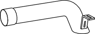 Dinex Uitlaatpijp 49626