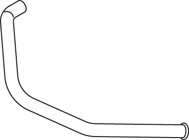 Dinex Uitlaatpijp 49645