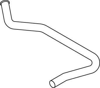 Dinex Uitlaatpijp 49660