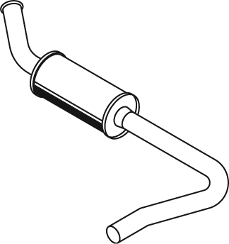 Dinex Uitlaatpijp 49661