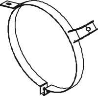 Dinex Uitlaatklem 49929