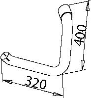 Dinex Uitlaatpijp 50220