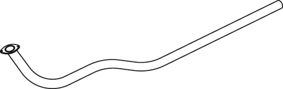 Dinex Uitlaatpijp 50274
