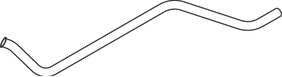 Dinex Uitlaatpijp 50299