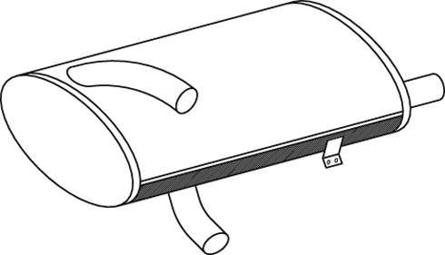 Dinex Middendemper 50325