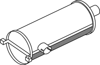 Dinex Middendemper 50433