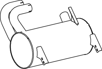 Dinex Middendemper 50458