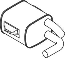 Dinex Middendemper 50461