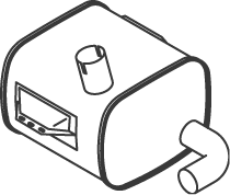 Dinex Middendemper 50463