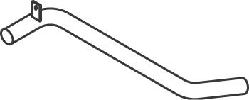 Dinex Uitlaatpijp 50652