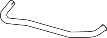 Dinex Uitlaatpijp 50757