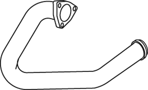 Dinex Uitlaatpijp 51164