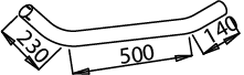 Dinex Uitlaatpijp 51179