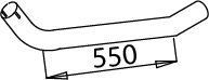 Dinex Uitlaatpijp 51233
