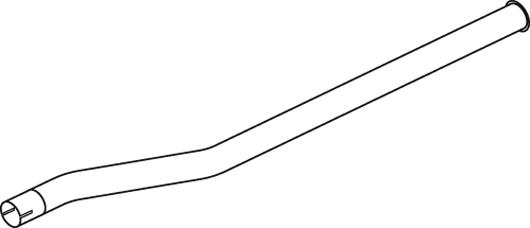 Dinex Uitlaatpijp 51602