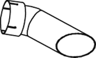 Dinex Uitlaatpijp 51676