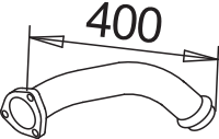 Dinex Uitlaatpijp 52111