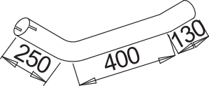 Dinex Uitlaatpijp 52187