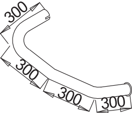 Dinex Uitlaatpijp 52651