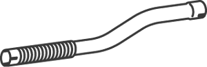 Dinex Uitlaatpijp 53109