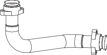 Dinex Uitlaatpijp 53173