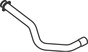 Dinex Uitlaatpijp 53241