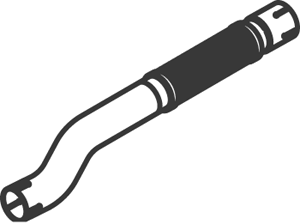 Dinex Uitlaatpijp 53242