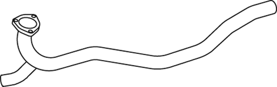 Dinex Uitlaatpijp 53289