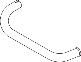 Dinex Uitlaatpijp 53688