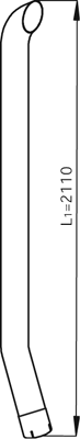 Dinex Uitlaatpijp 53707