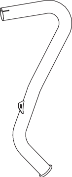 Dinex Uitlaatpijp 53773