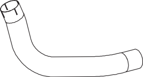 Dinex Uitlaatpijp 54103