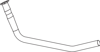 Dinex Uitlaatpijp 54166