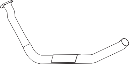 Dinex Uitlaatpijp 54175