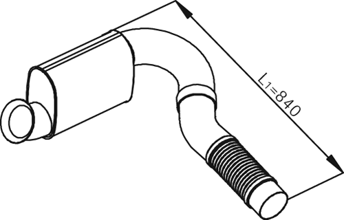 Dinex Middendemper 54184