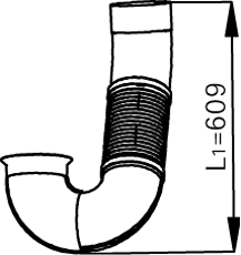 Dinex Uitlaatpijp 54196