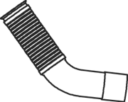 Dinex Uitlaatpijp 54246