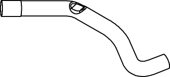 Dinex Uitlaatpijp 54260