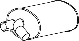 Dinex Achterdemper 54300