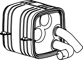 Dinex Middendemper 54301
